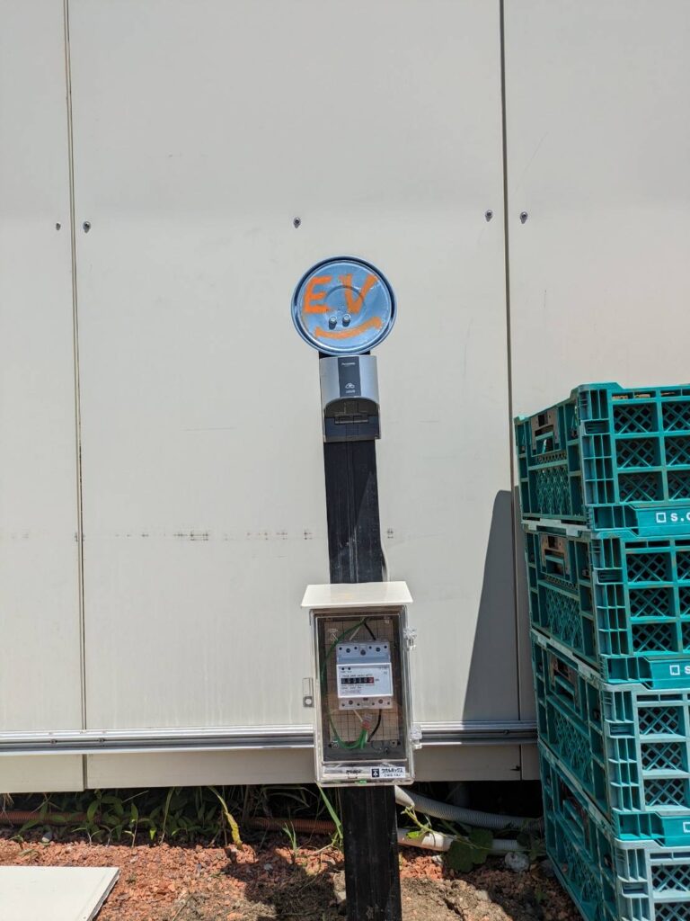 EV用充電ポイント